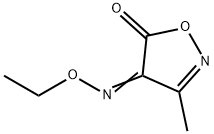 4,5-Isoxazoledione,3-methyl-,4-(O-ethyloxime)(9CI) Struktur