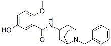 N-(8-benzyl-8-azabicyclo[3.2.1]oct-3-yl)-5-hydroxy-2-methoxy-benzamide Struktur