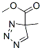 4H-1,2,3-Triazole-4-carboxylicacid,4-methyl-,methylester(9CI) Struktur