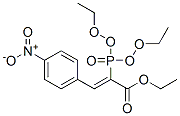 Ethyl (2Z)-2-(diethoxyphosphoryl)-3-(4-nitrophenyl)-2-propenoate Struktur