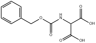 Cbz-Aminomalonic acid Struktur