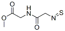 Glycine, N-(thioglycyl)-, methyl ester (9CI) Struktur