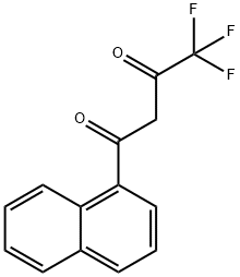 4,4,4-TRIFLUORO-1-(1-NAPHTHYL)BUTANE-1,3-DIONE Struktur