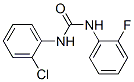 1-(2-Chlorophenyl)-3-(2-fluorophenyl)urea Struktur