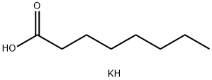 Potassium octanoate Struktur