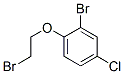 2-BROMO-1-(2-BROMOETHOXY)-4-CHLOROBENZENE Struktur