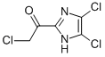 Ethanone, 2-chloro-1-(4,5-dichloro-1H-imidazol-2-yl)- (9CI) Struktur