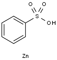 zinc benzenesulphonate  Struktur