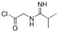 Acetyl  chloride,  [(1-imino-2-methylpropyl)amino]-  (9CI) Struktur