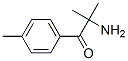 1-Propanone,  2-amino-2-methyl-1-(4-methylphenyl)- Struktur