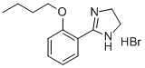 2-(2-BUTOXYPHENYL)-4,5-DIHYDRO-1H-IMIDAZOL-1-IUM BROMIDE Struktur