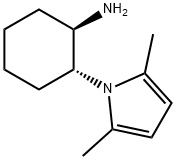 (1R,2R)-2-(2,5-DIMETHYL-1H-PYRROL-1-YL)CYCLOHEXANAMINE Struktur