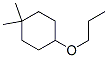 Cyclohexane, 1,1-dimethyl-4-propoxy- (9CI) Struktur