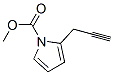 1H-Pyrrole-1-carboxylicacid,2-(2-propynyl)-,methylester(9CI) Struktur