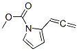 1H-Pyrrole-1-carboxylicacid,2-(1,2-propadienyl)-,methylester(9CI) Struktur