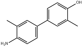 4'-Amino-3,3'-dimethyl-4-biphenylol Struktur