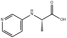 Alanine, N-3-pyridinyl- (9CI) Struktur