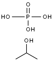 Phosphoric acid, 1-methylethyl ester Struktur