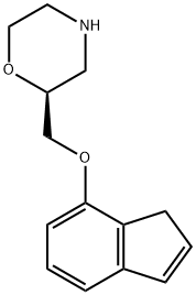 S-(+)-Indeloxazine Struktur