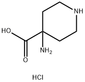 4-AMINO-PIPERIDINE-4-CARBOXYLIC ACID 2 HCL Struktur