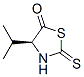 5-Thiazolidinone,4-(1-methylethyl)-2-thioxo-,(S)-(9CI) Struktur