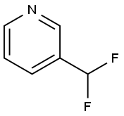 3-(difluoromethyl)pyridine Struktur