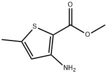 METHYL 3-AMINO-5-METHYLTHIOPHENE-2-CARBOXYLATE Struktur