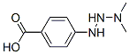 Benzoic acid, 4-(3,3-dimethyltriazanyl)- (9CI) Struktur