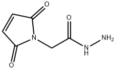 1H-Pyrrole-1-aceticacid,2,5-dihydro-2,5-dioxo-,hydrazide(9CI) Struktur