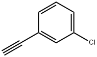 3-Chlorophenylacetylene Struktur