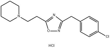 3-(2-CHLOROBENZYL)PIPERIDINE HYDROCHLORIDE Struktur