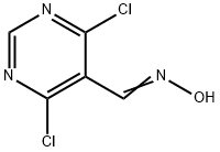 4,6-DICHLORO-5-HYDROXYIMINOPYRIMIDINE Struktur