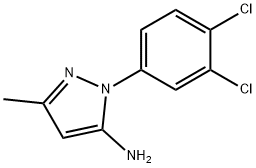 2-(3,4-DICHLORO-PHENYL)-5-METHYL-2H-PYRAZOL-3-YLAMINE Struktur