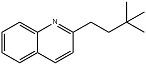 2-(3,3-Dimethylbutyl)quinoline Struktur