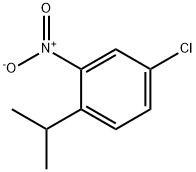 1-chloro-4-isopropyl-3-nitrobenzene Struktur