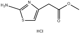 2-AMINO-4-(METHOXYCARBONYLMETHYL)THIAZOLE, HYDROCHLORIDE Struktur