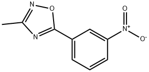 3-[4-(3-METHYL)OXADIZOLYL]-NITRO BENZENE Struktur