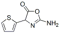 5(4H)-Oxazolone,  2-amino-4-(2-thienyl)- Struktur