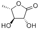 L-5-DEOXY-ARABINONO-1,4-LACTONE Struktur