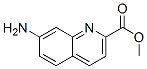 2-Quinolinecarboxylicacid,7-amino-,methylester(9CI) Struktur