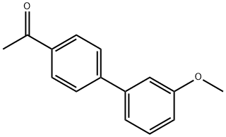 1-(3'-METHOXYBIPHENYL-4-YL)ETHANONE Struktur