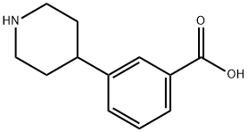 4-(3'-CARBOXYPHENYL)PIPERIDINE
 Struktur