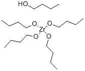 ZIRCONIUM(IV) N-BUTOXIDE N-BUTANOL COMPLEX Struktur