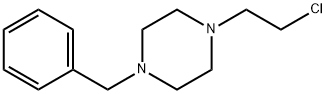 1-BENZYL-4-(2-CHLOROETHYL)PIPERAZINE Struktur