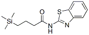 N-(Benzothiazol-2-yl)-4-trimethylsilylbutanamide Struktur