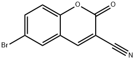 6-BROMO-3-CYANOCOUMARIN Struktur