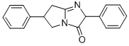 2,5,6,7-Tetrahydro-2,6-diphenyl-3H-pyrrolo(1,2-a)imidazol-3-one Struktur