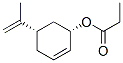 (1S-cis)-2-methyl-5-(1-methylvinyl)-2-cyclohexen-1-yl acetate Struktur