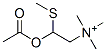 acetyl-beta-(methylthio)choline Struktur