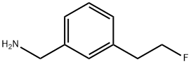 Benzenemethanamine, 3-(2-fluoroethyl)- (9CI) Struktur